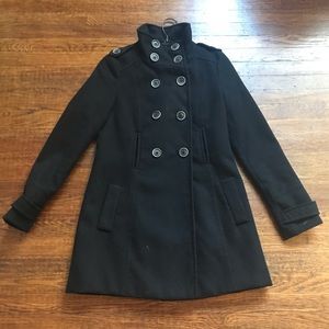 Zara Wool Military-inspired Coat